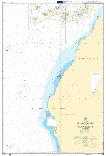 BA 3134 - Islas Canarias to Nouakchott